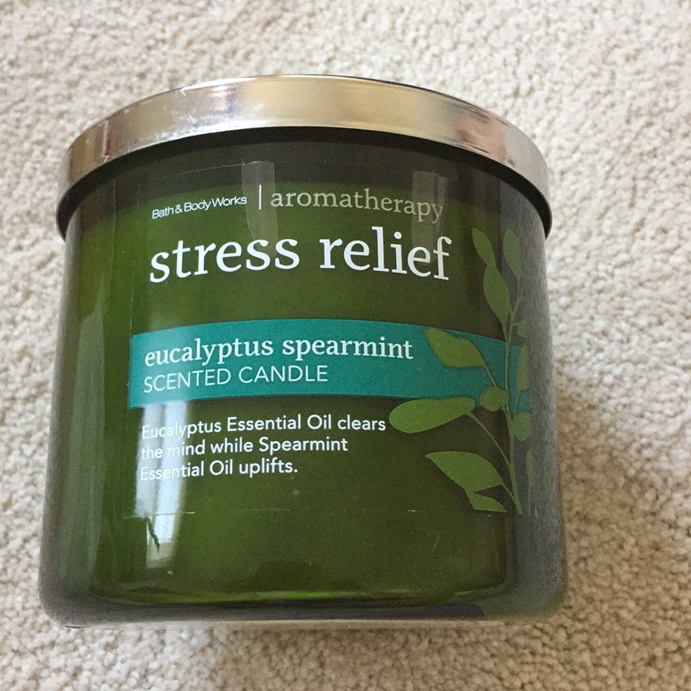 Stress relief candle